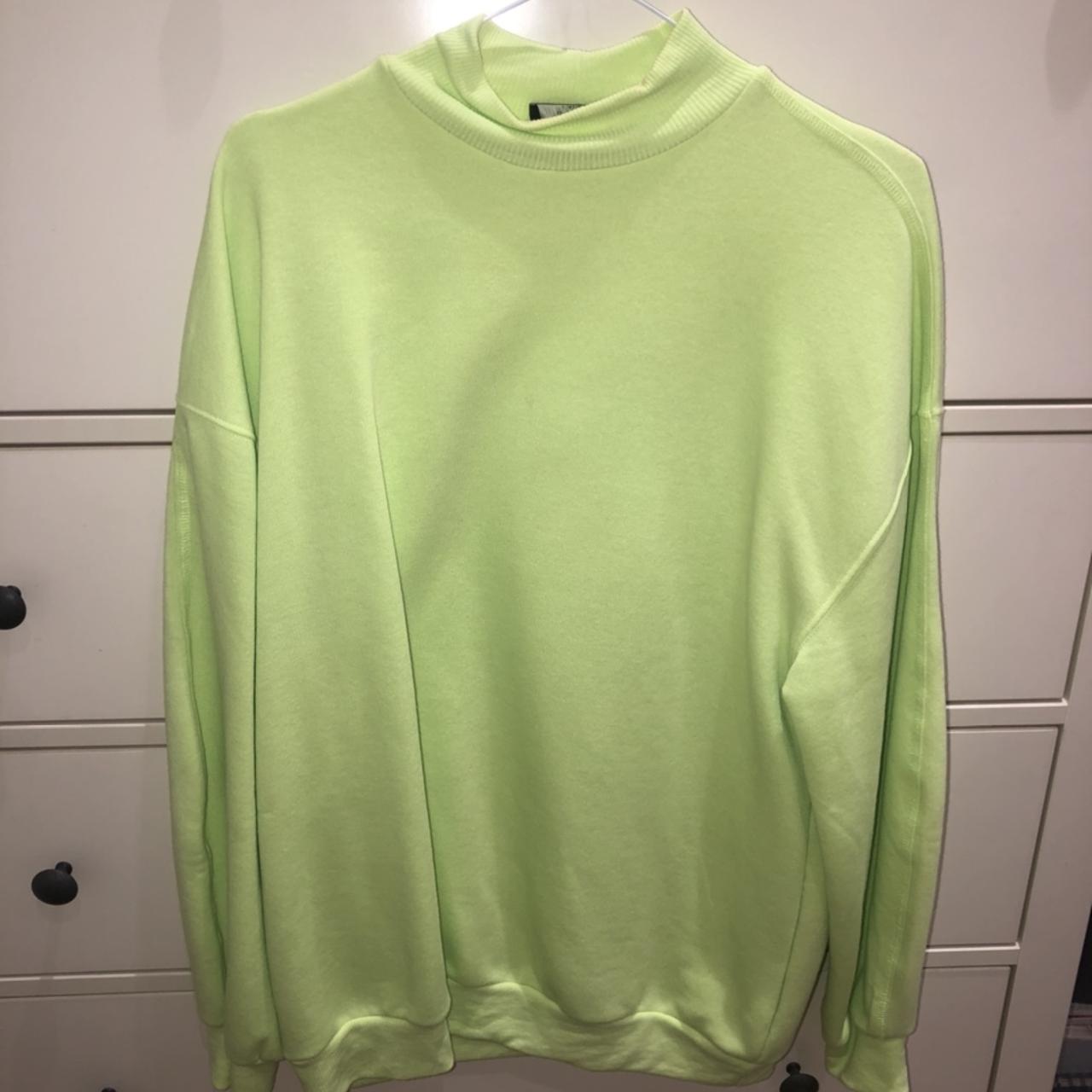 Bershka neon sweatshirt online