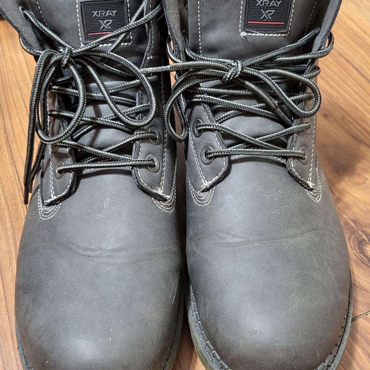 xrw316 xray xp mens boots gray work ankle rubber... Depop