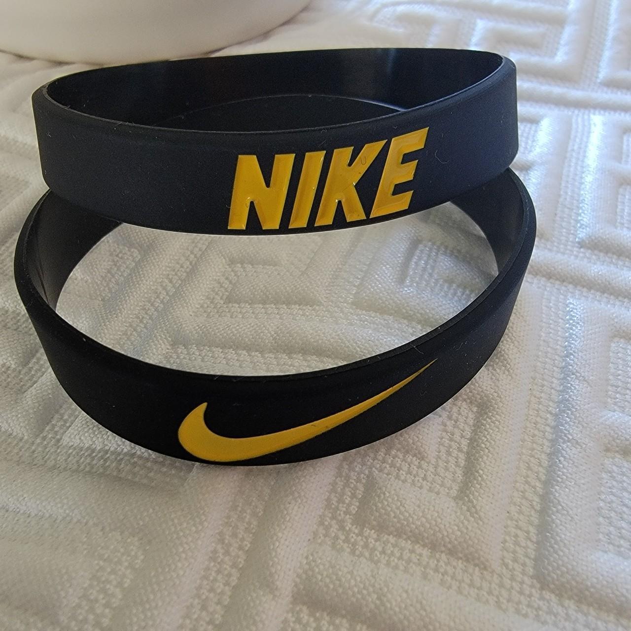 rubber nike bracelets