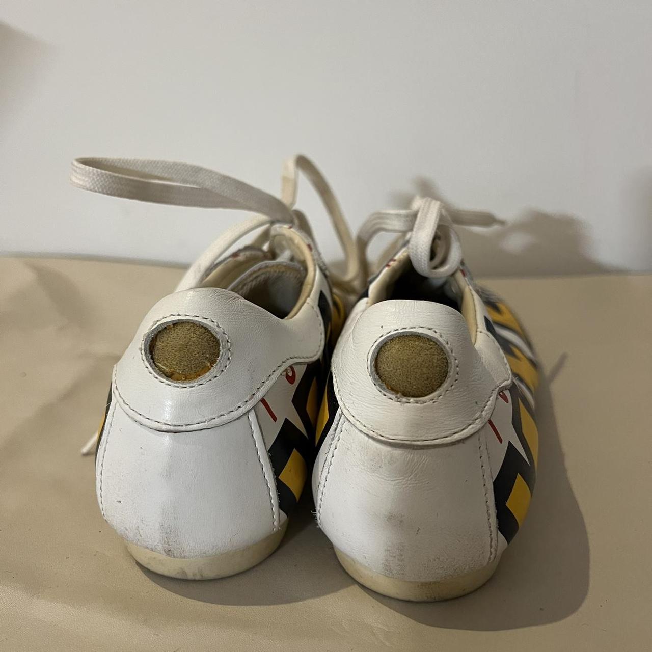 Walter van beirendonck25ssオレンジとホワイト Walter Van Beirendonck W&LT beige trousers with kneepad pockets