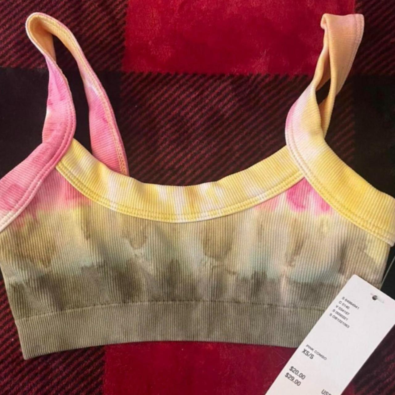 riptide seamless ribbed bralette out from under - Depop