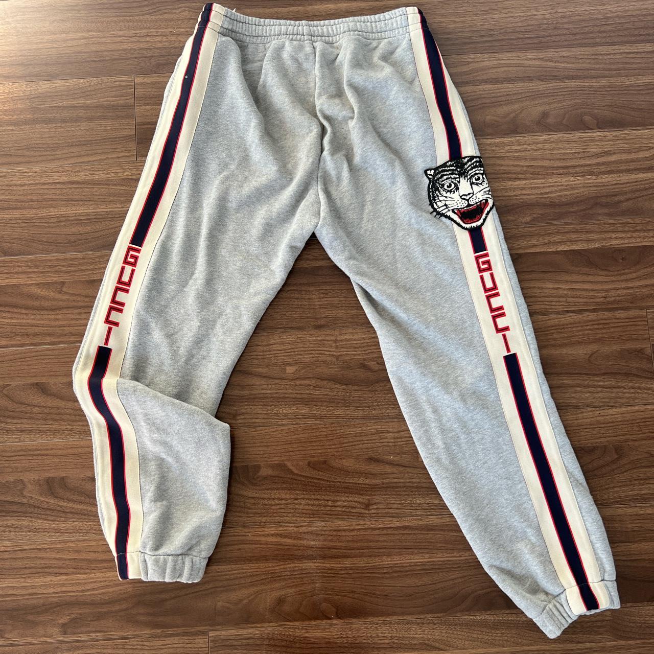 Gucci Men's Grey Joggers-tracksuits | Depop