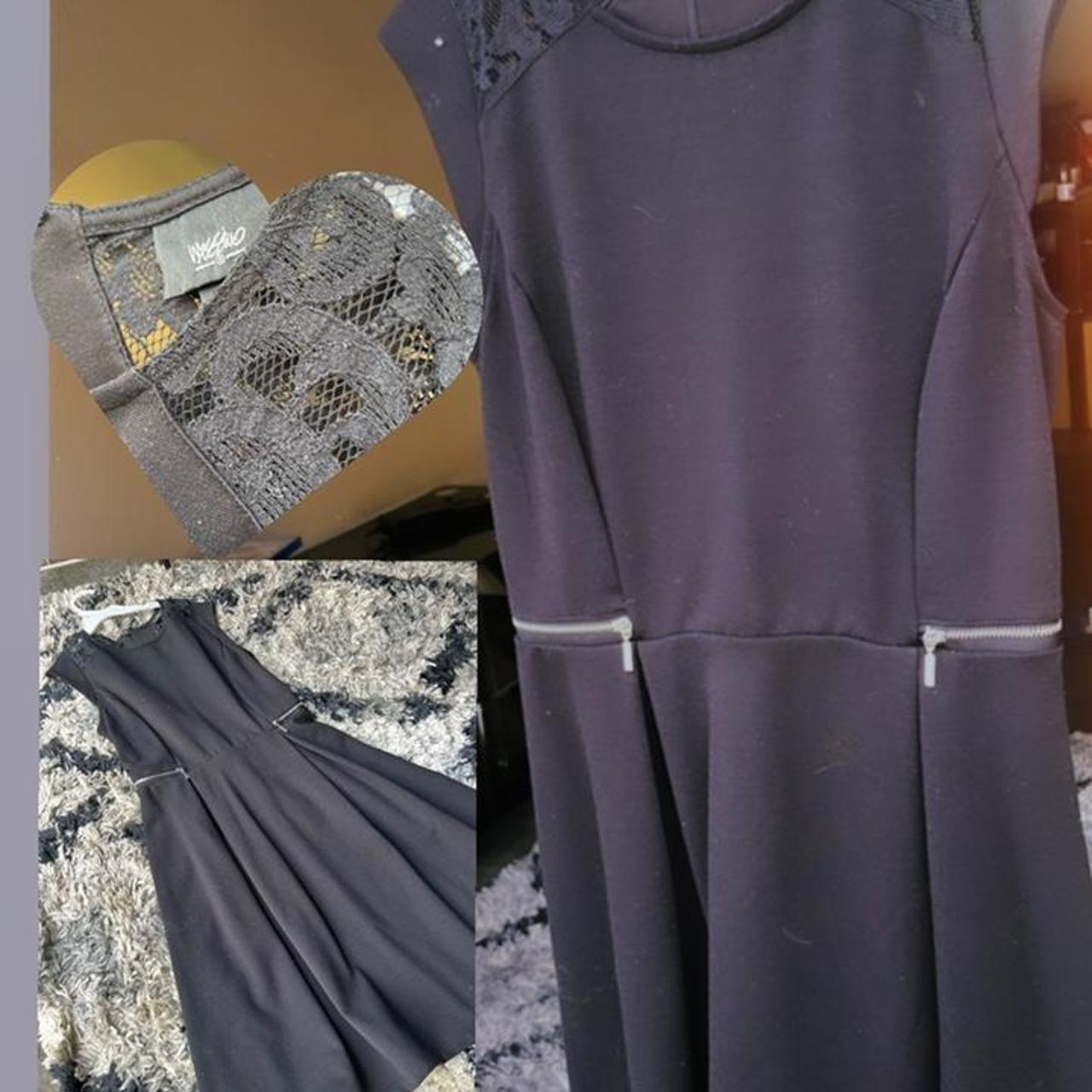 Product Image 1 - Black Lace Shoulder Dress 
Massimo