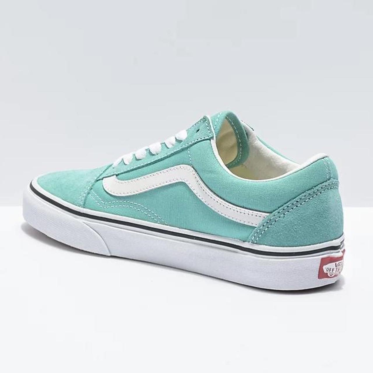 Aqua haze sales old skool vans