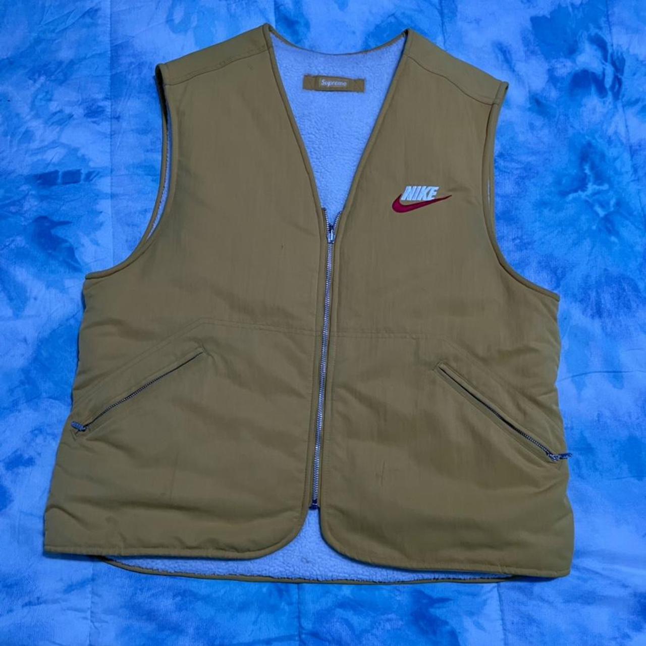 Supreme x Nike vest used - Depop
