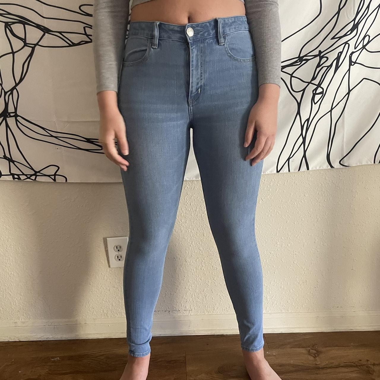 Comfortable American Eagle Jeans. Hugs your body in... - Depop