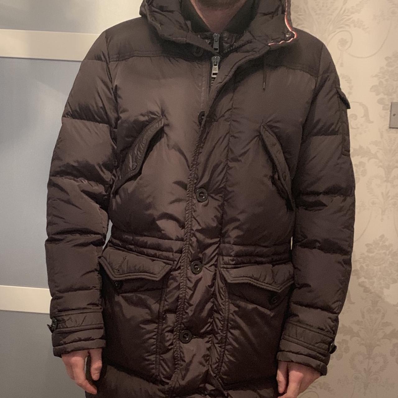 Moncler Men's Brown Coat | Depop