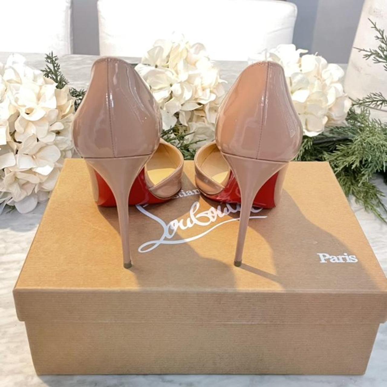 Cream louboutins sale