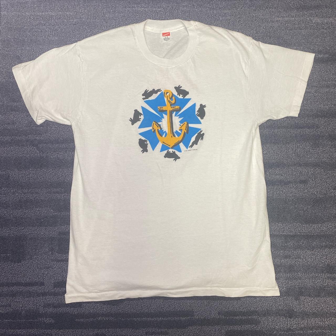 Supreme #Hanes T-shirt White M size