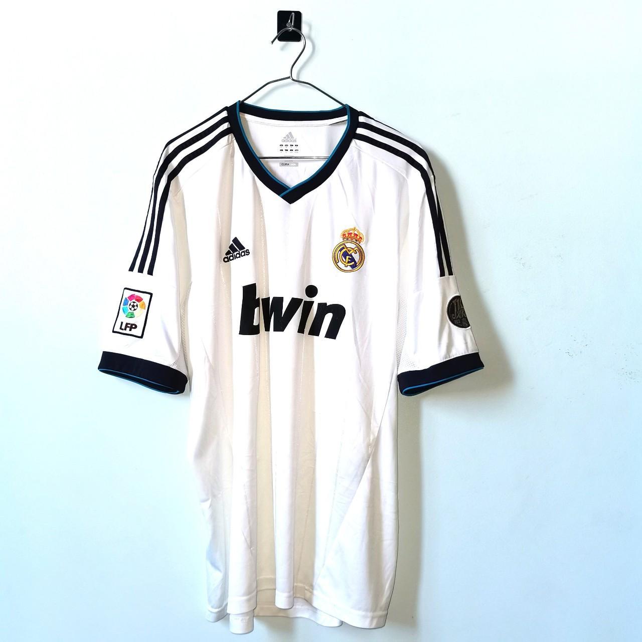 Real Madrid 2012 2013 Home Shirt Jersey (7)... - Depop