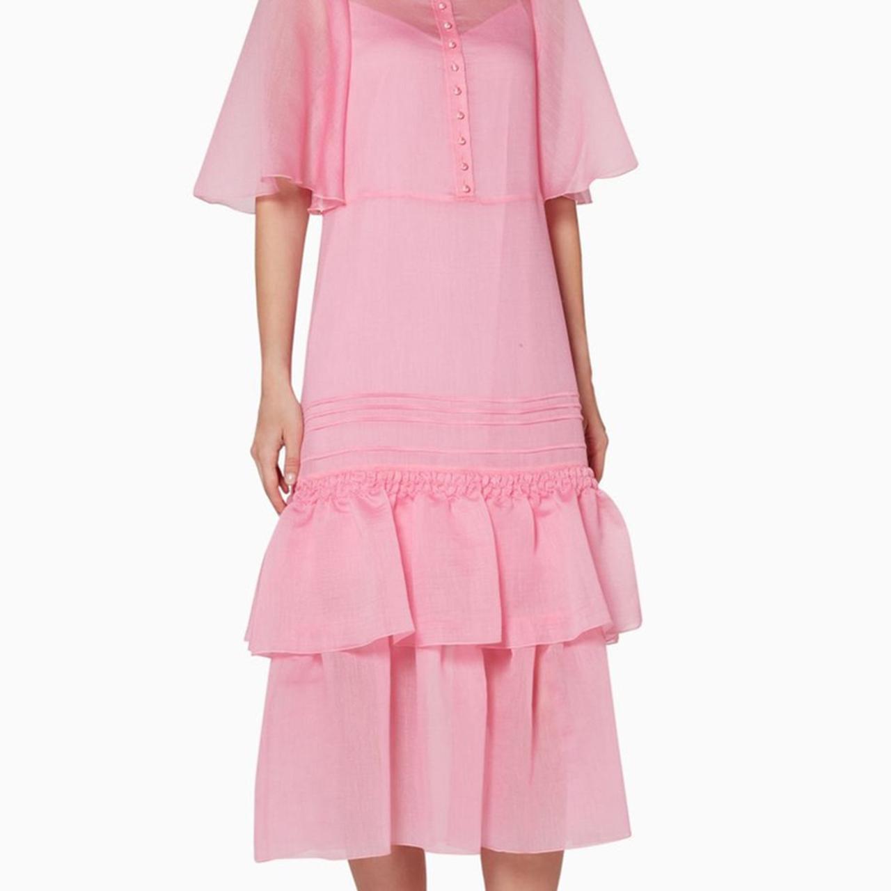 see by chloe pink dress