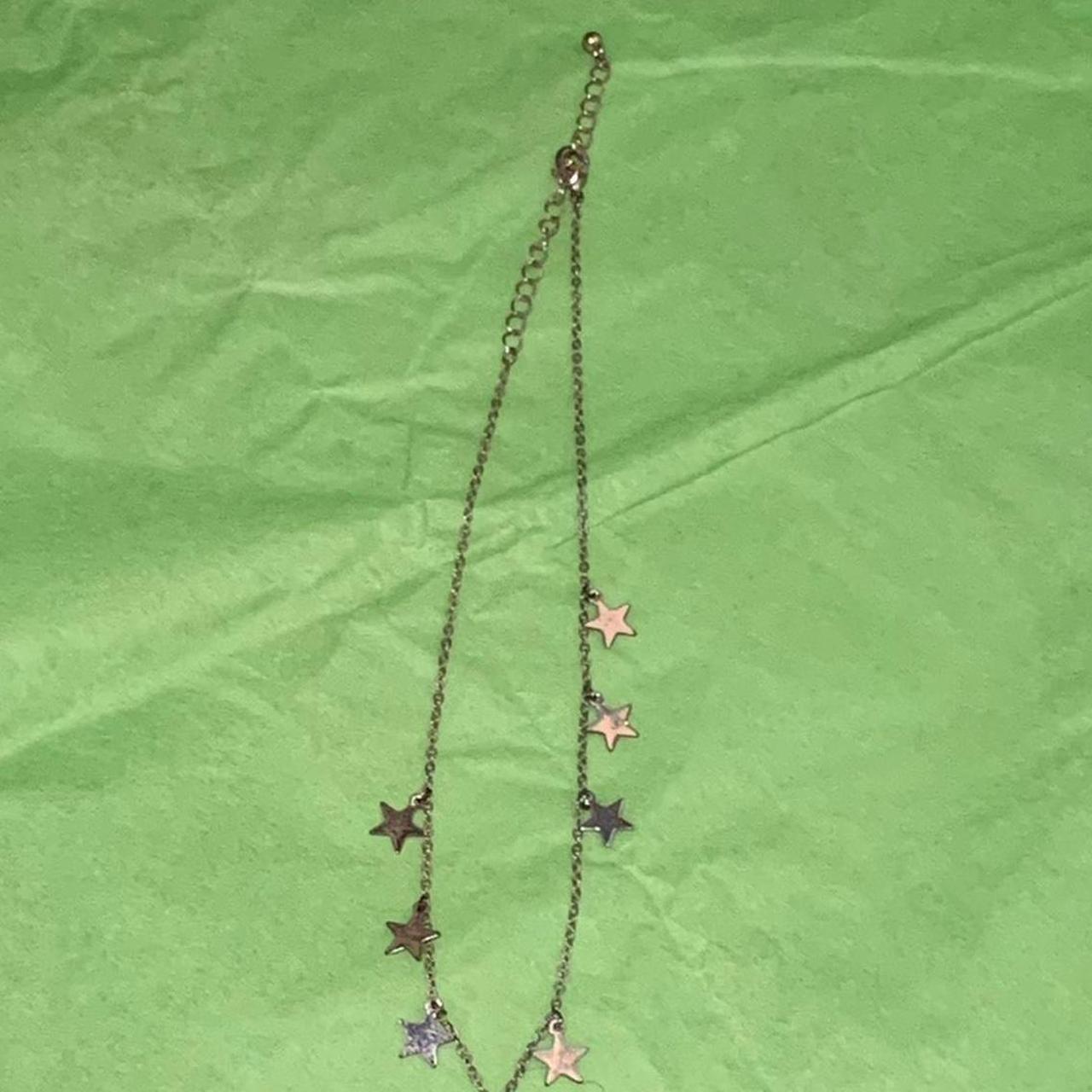 Gold star choker necklace brandy melville dead... Depop