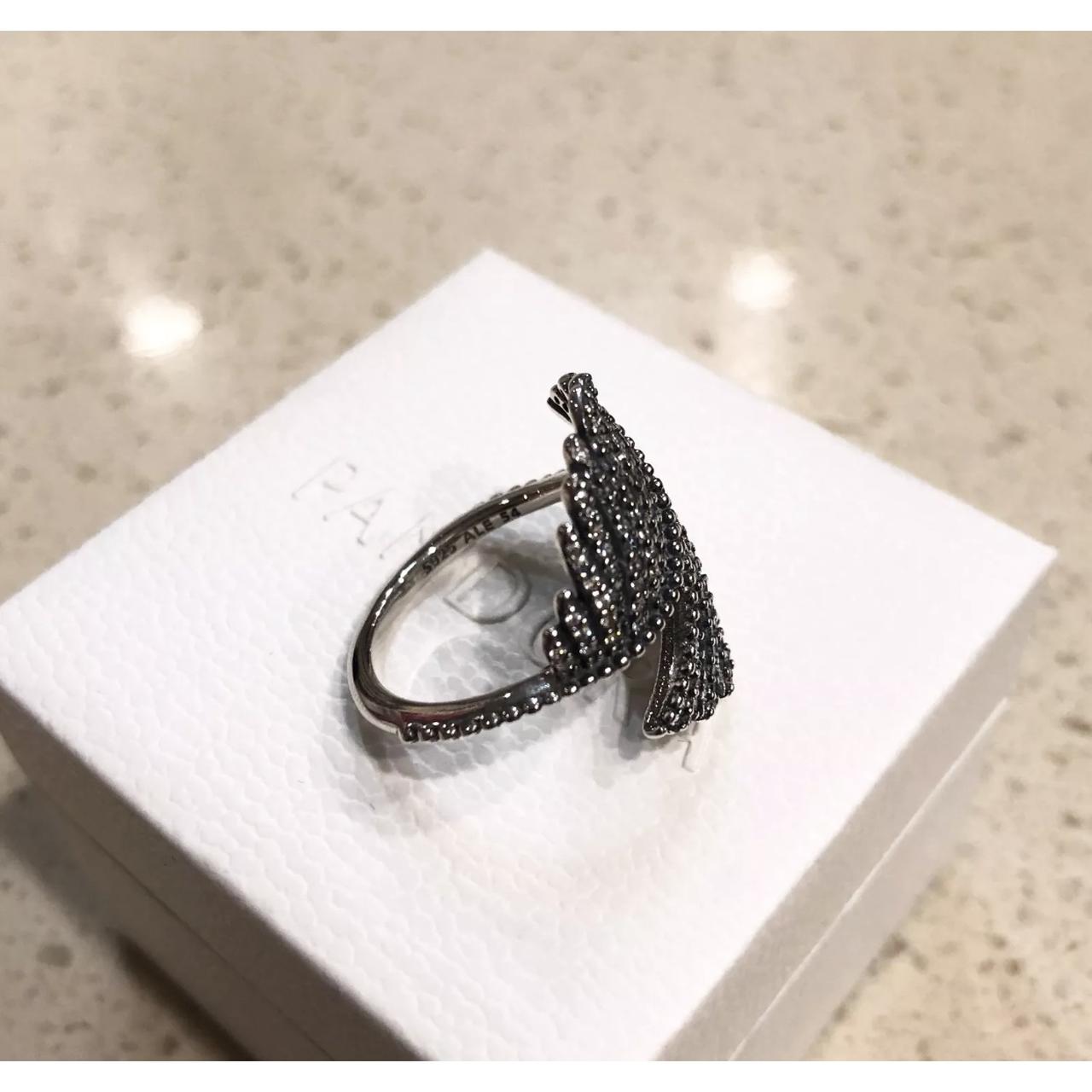 Genuine Pandora Pave Snake Chain Triple Ring Size 52 – Preloved Pandora  Boutique