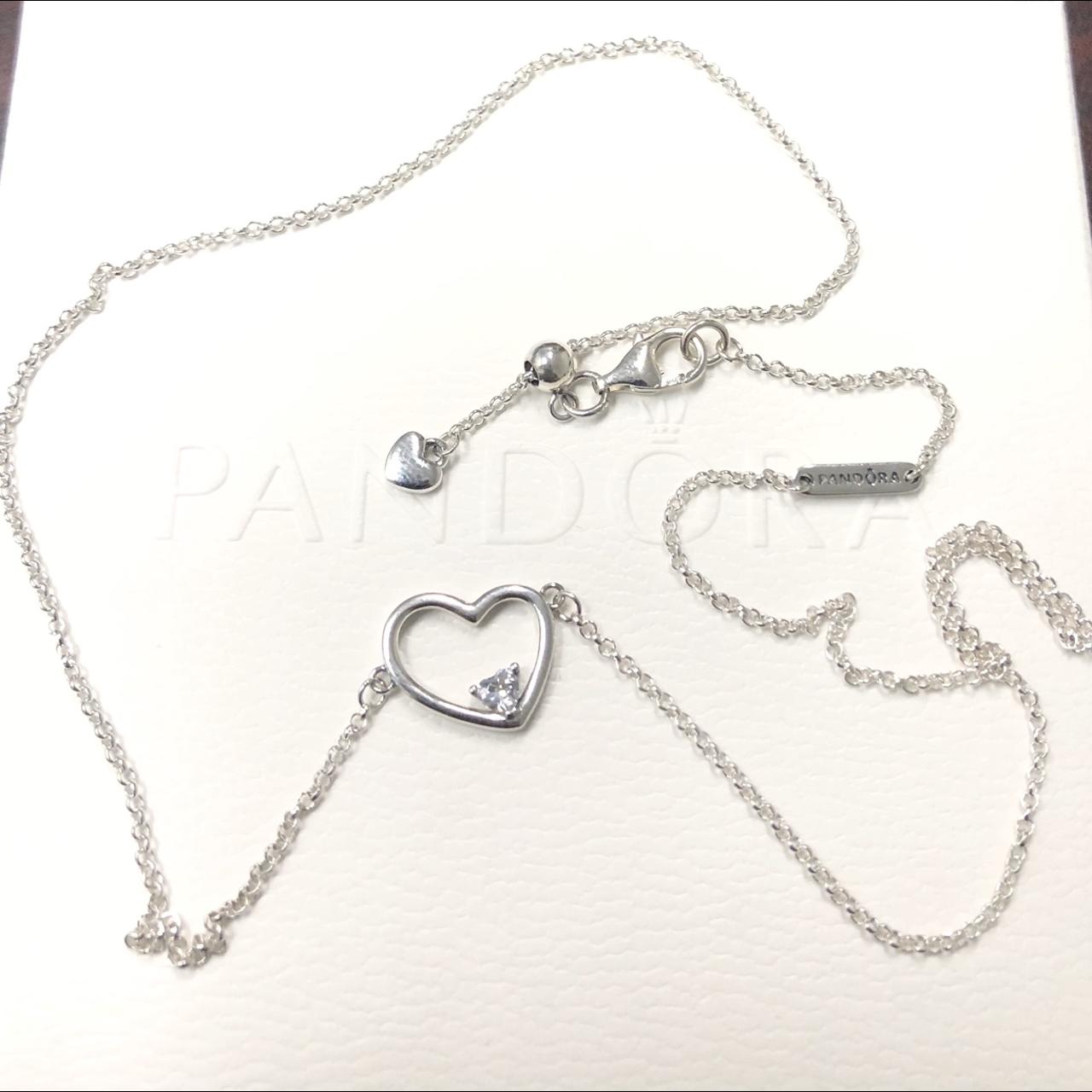 Hearts of love necklace on sale pandora