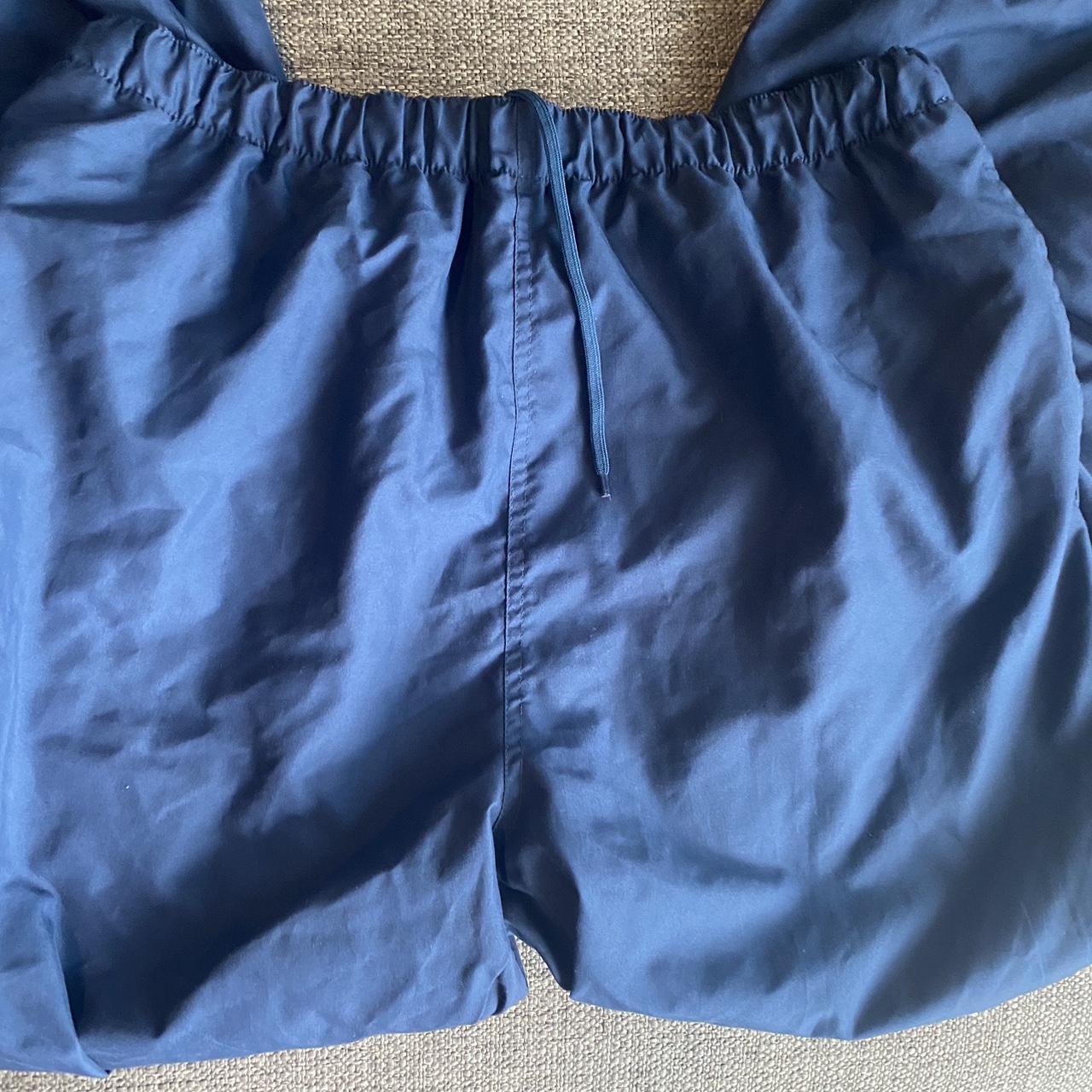 Vintage 90s blue parachute pants A trendy and great... - Depop