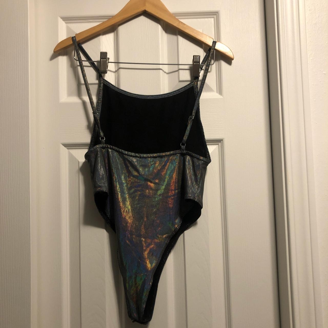 holographic bodysuit! perfect for raves! ️‍🔥 rave... Depop