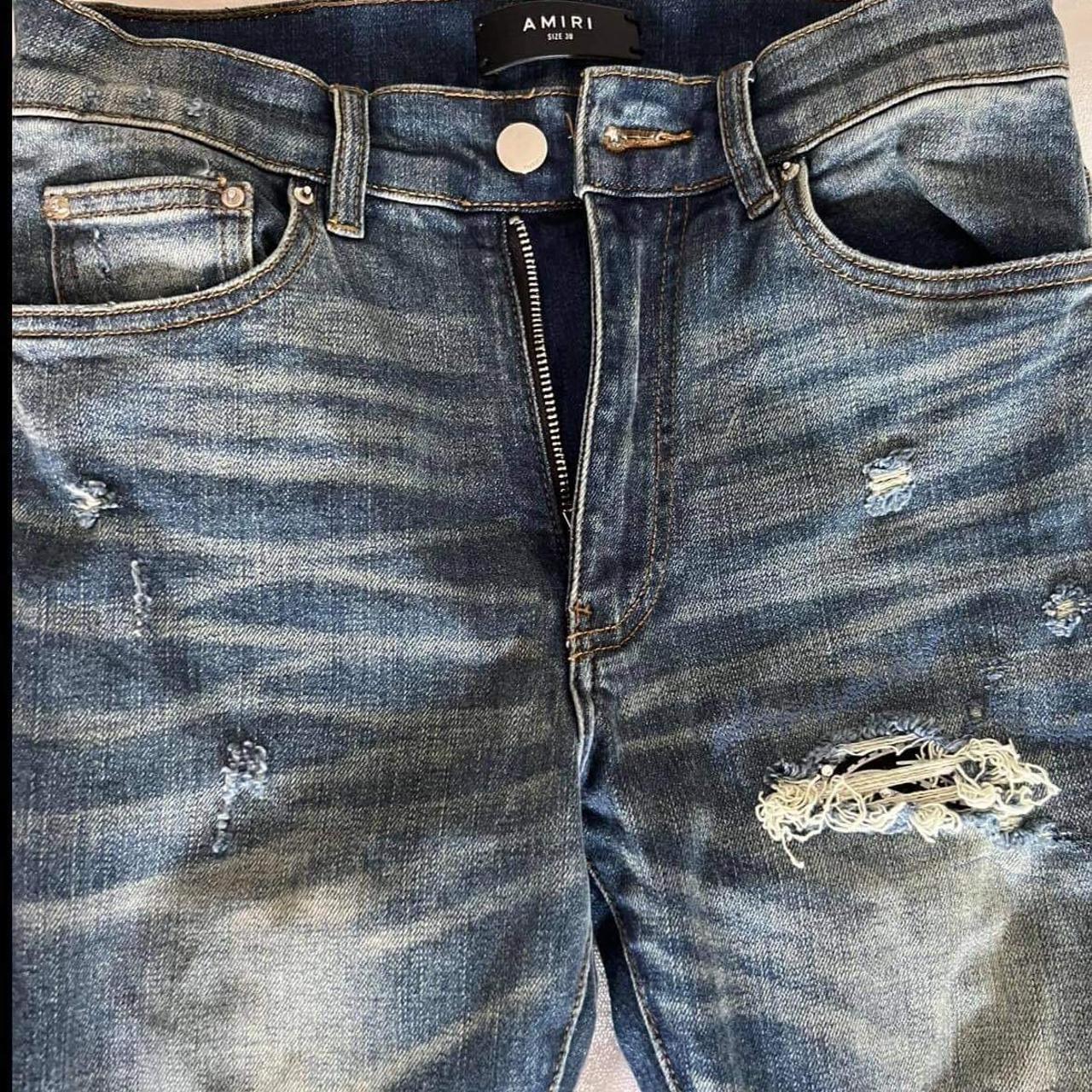 Amiri jeans size 30 100 Authentic can’t fit only... Depop