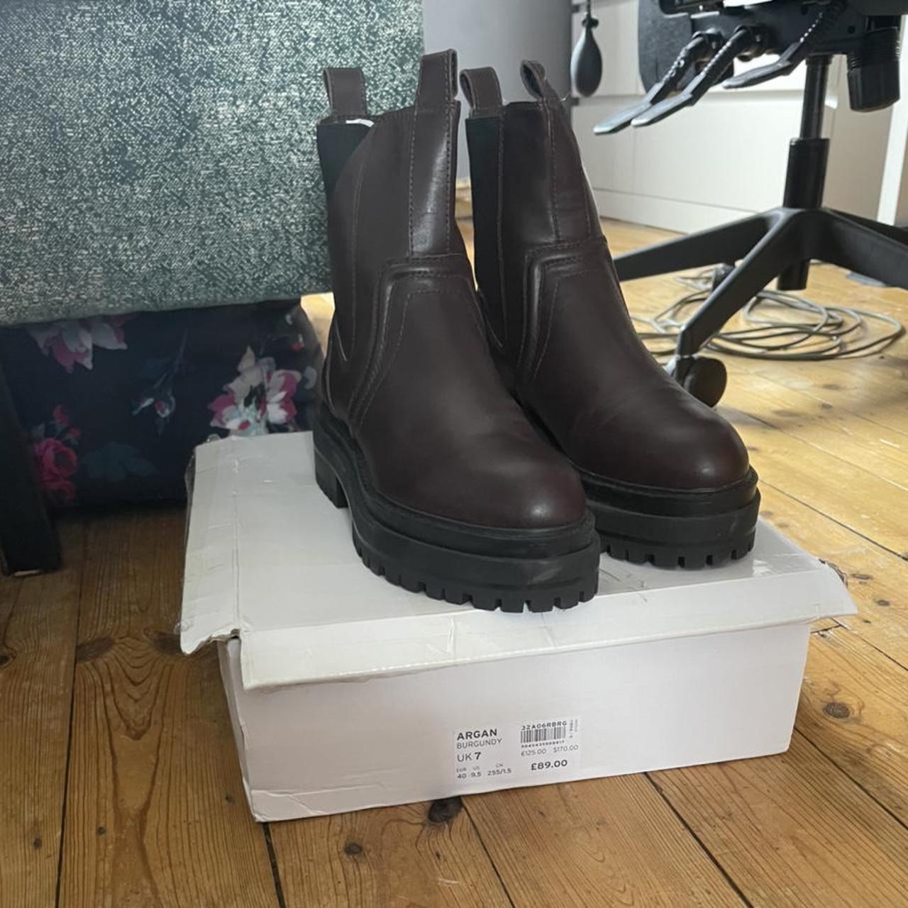 Topshop argan cheap chelsea boots