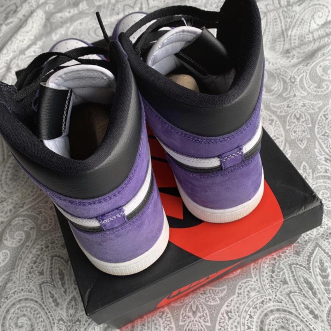 mens jordan purple
