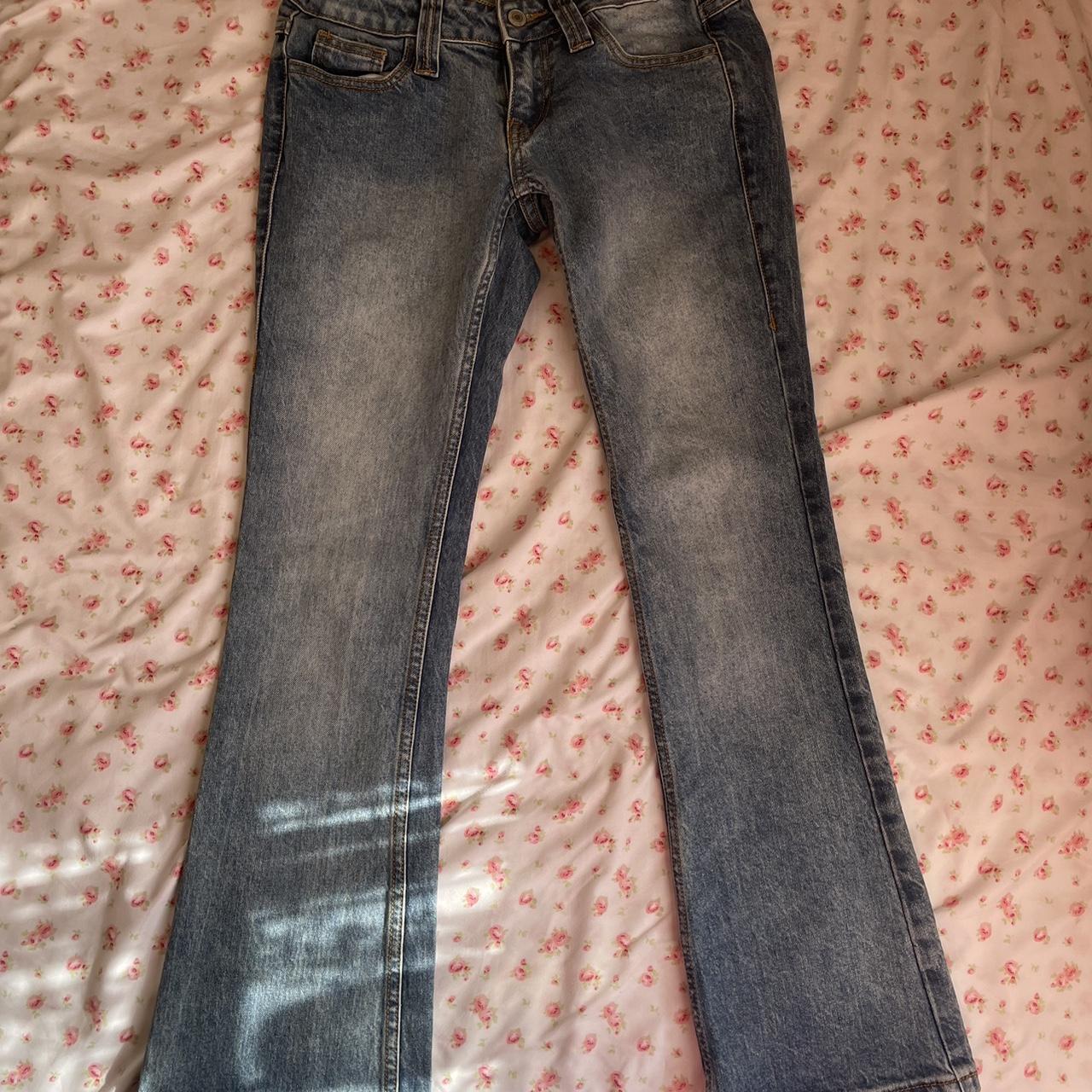 Brandy melville kylie jeans Brand new Low rise... - Depop