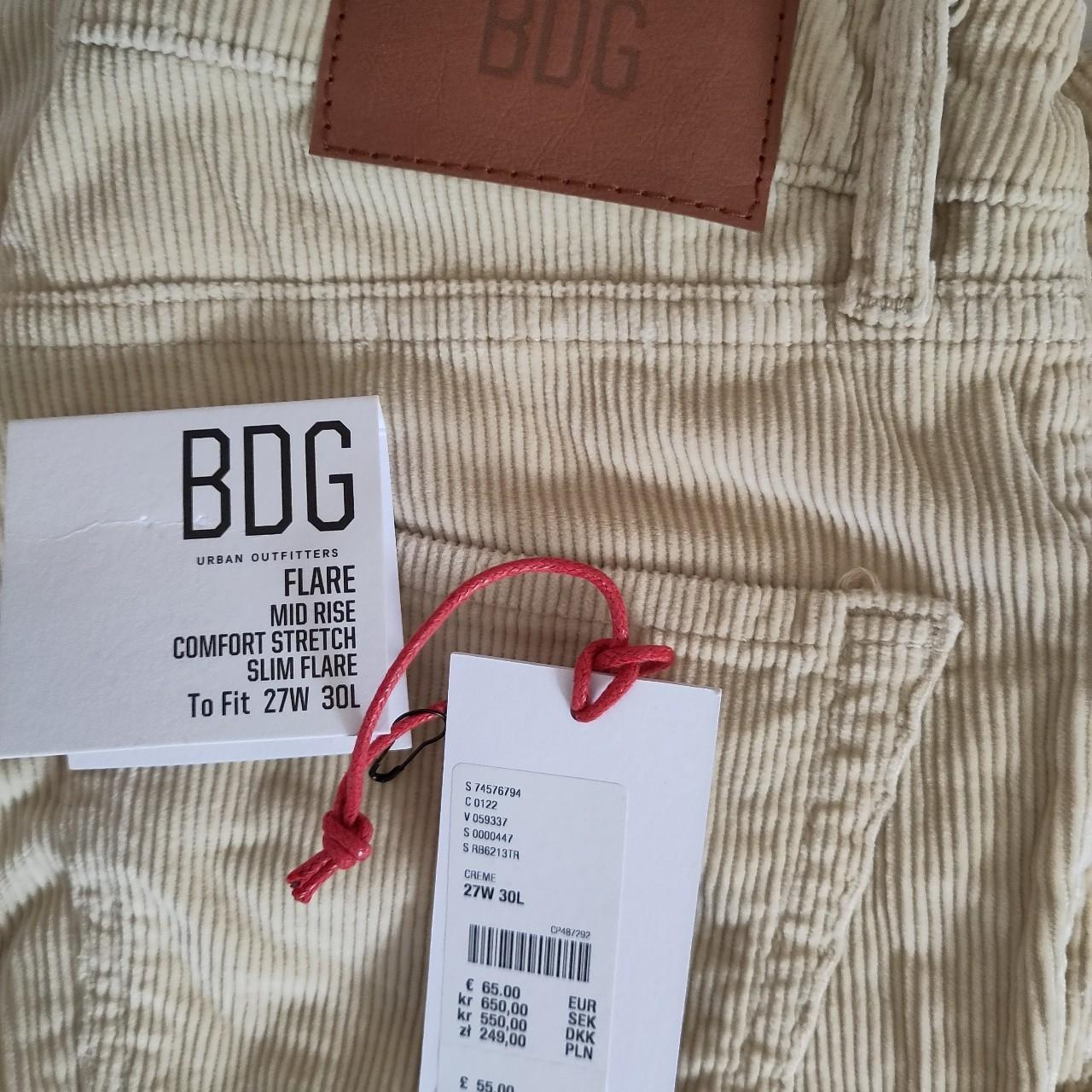 Urban Outfitters Women's Cream Jeans Depop