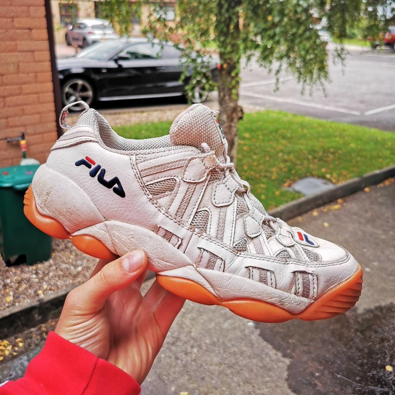 fila spaghetti white