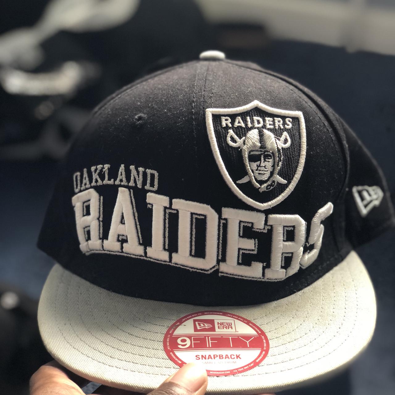 Oakland Raiders SnapBack New Era Staining on the... - Depop