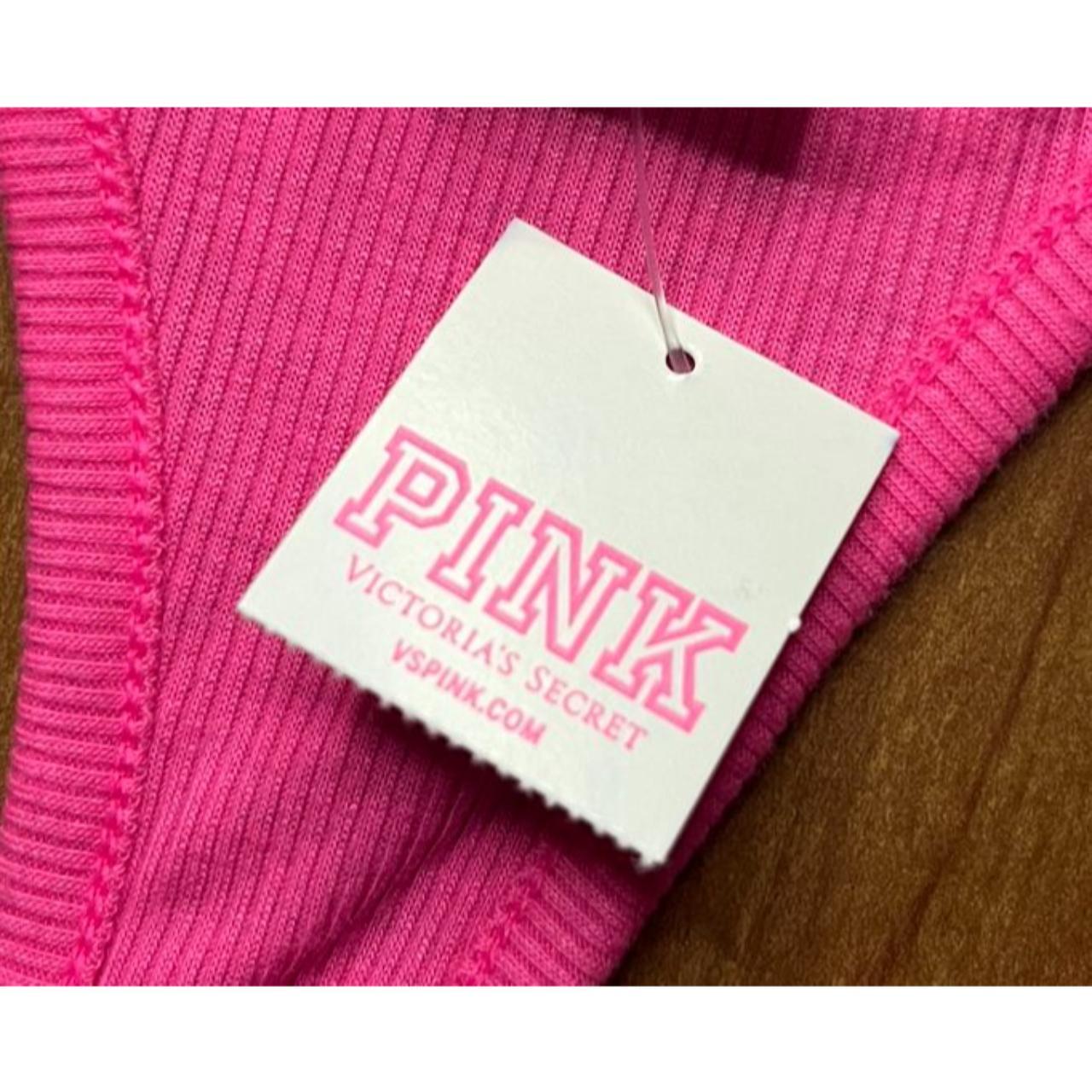 Victoria's Secret Women's Pink Vest Depop