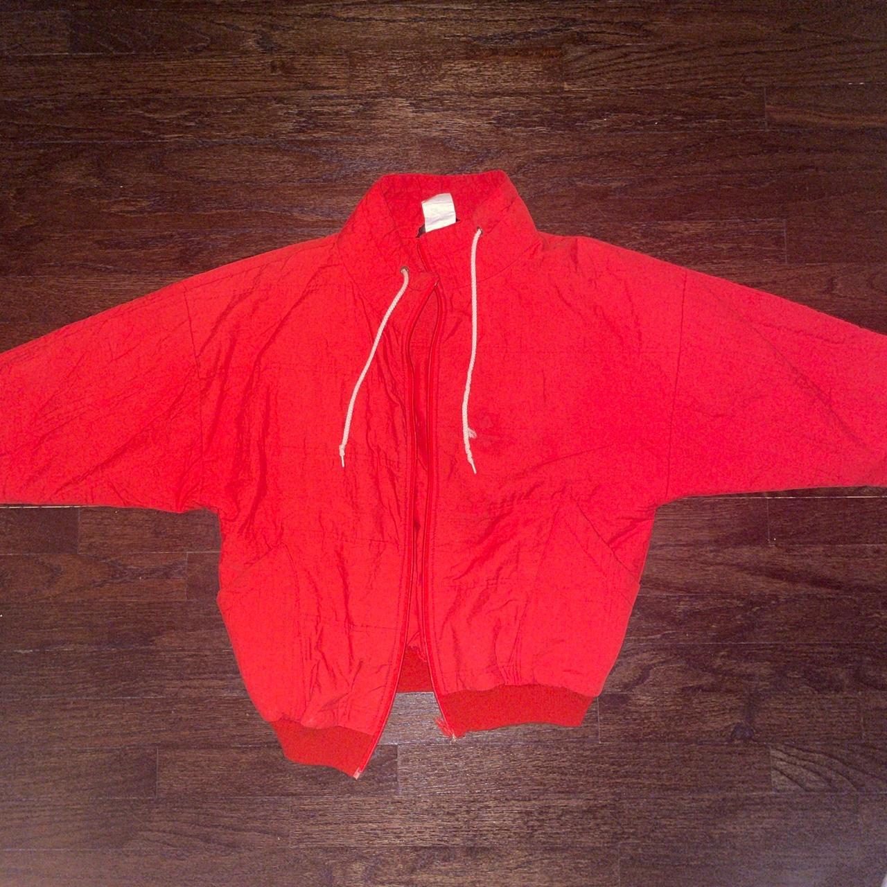 Product Image 2 - Red collared jacket
Semi-puffy, tapered sleeves