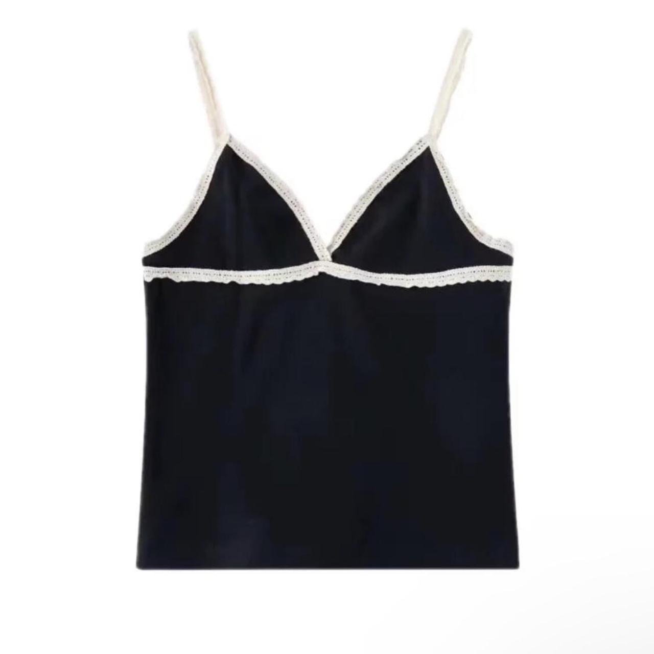 Comfortable Black Lace Tank Top Adorable and Just... Depop