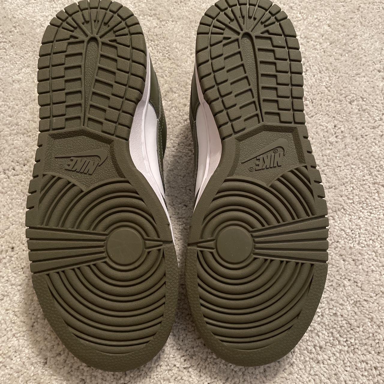 Nike Dunk Lows. Color Medium Olive. Size 7.5. Brand... Depop