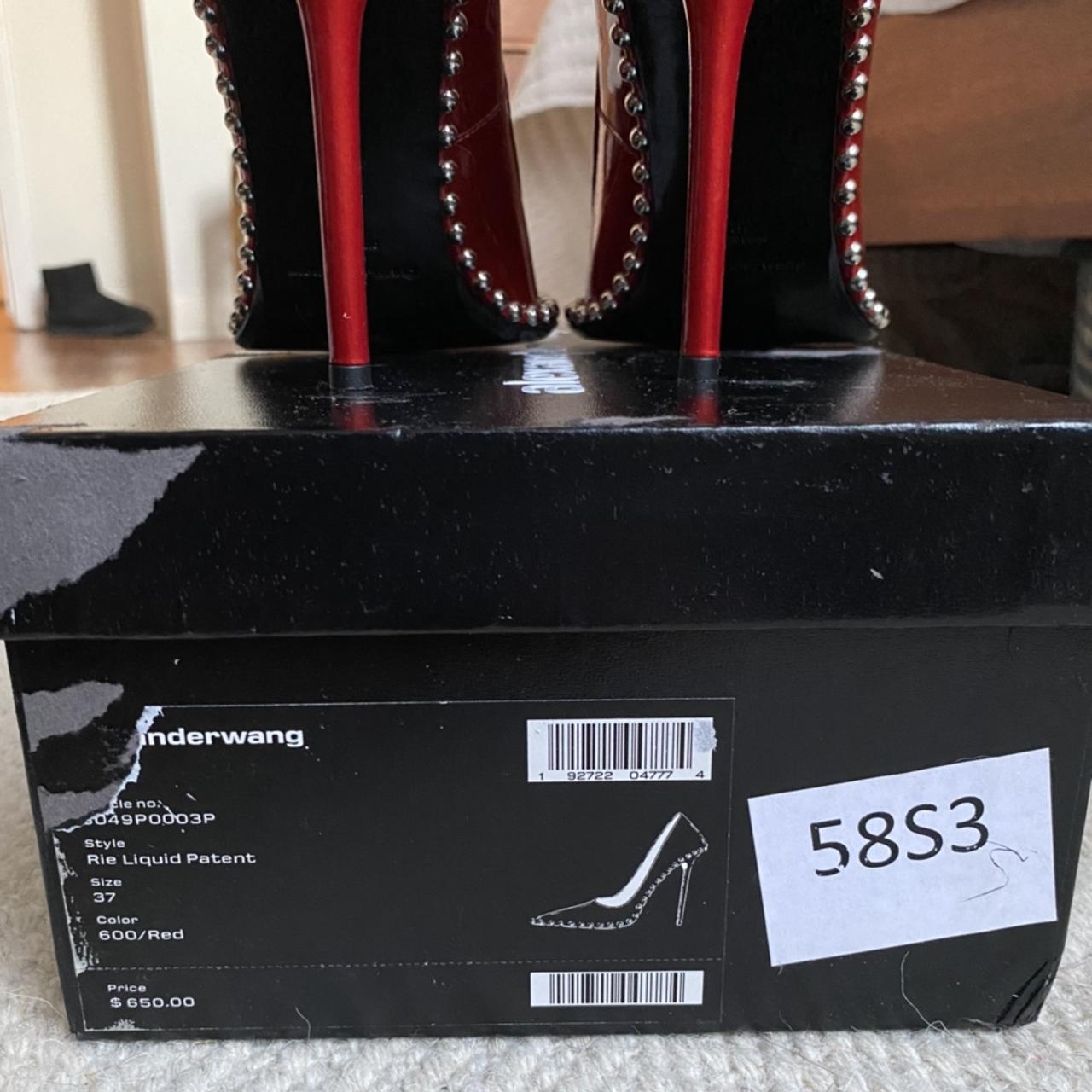 Alexander Wang Designer Shoe Box with Dust Bag  - Depop