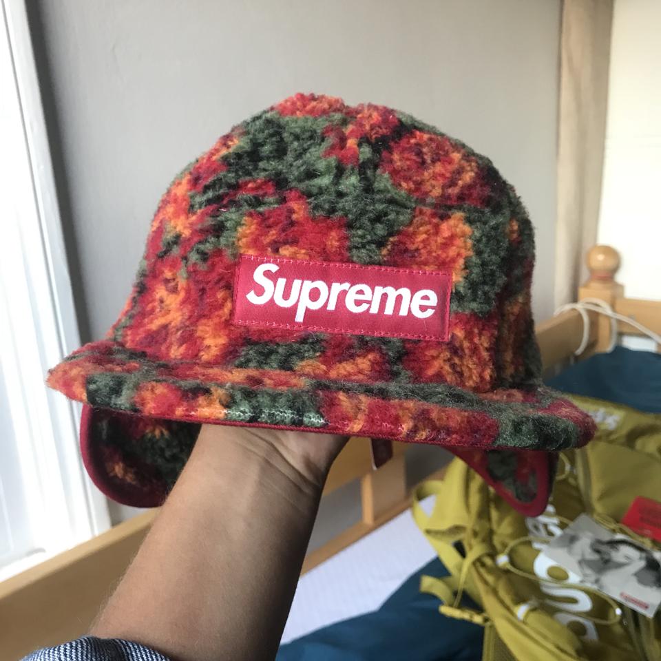 Supreme cheap fleece hat