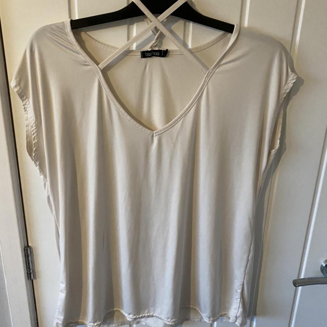 boohoo chain print shirt