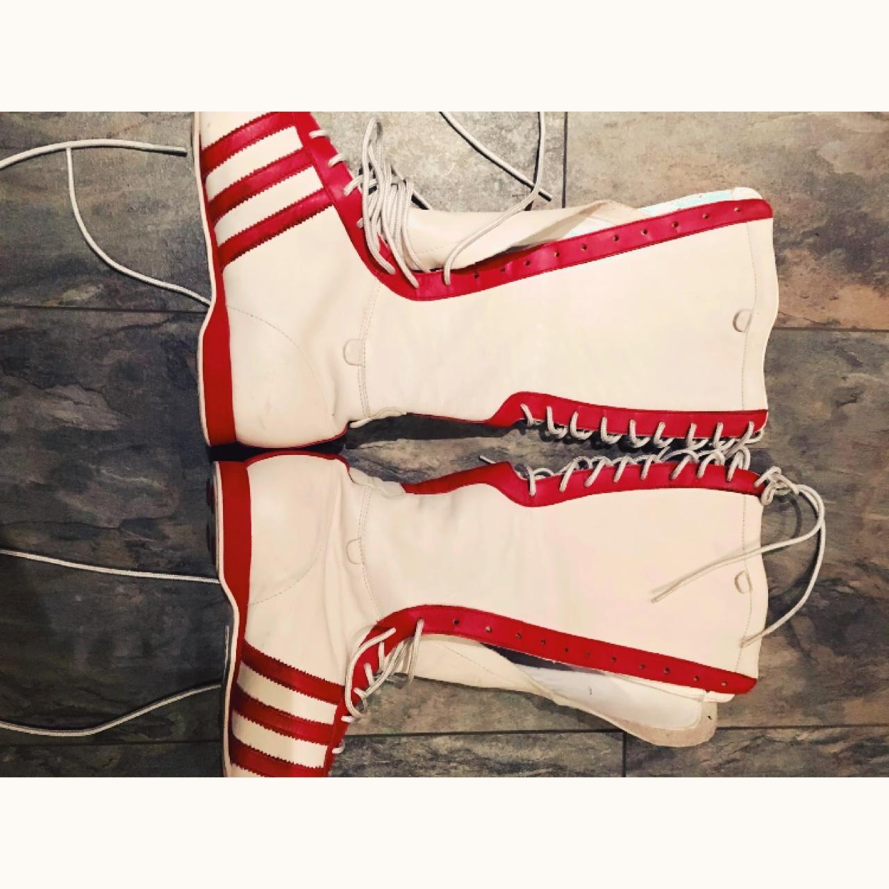 ADIDAS limited edition Vintage Santos knee high... - Depop