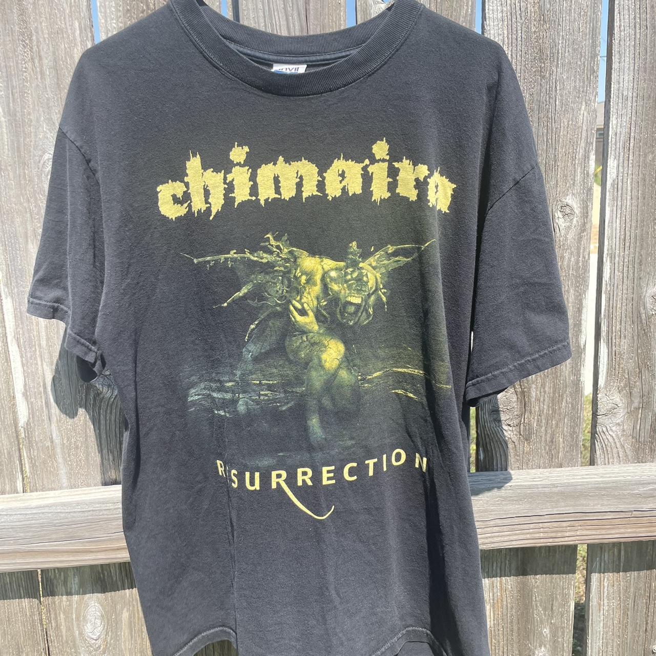 Vintage 2007 Chimaira Resurrection Groove Metal Band... - Depop