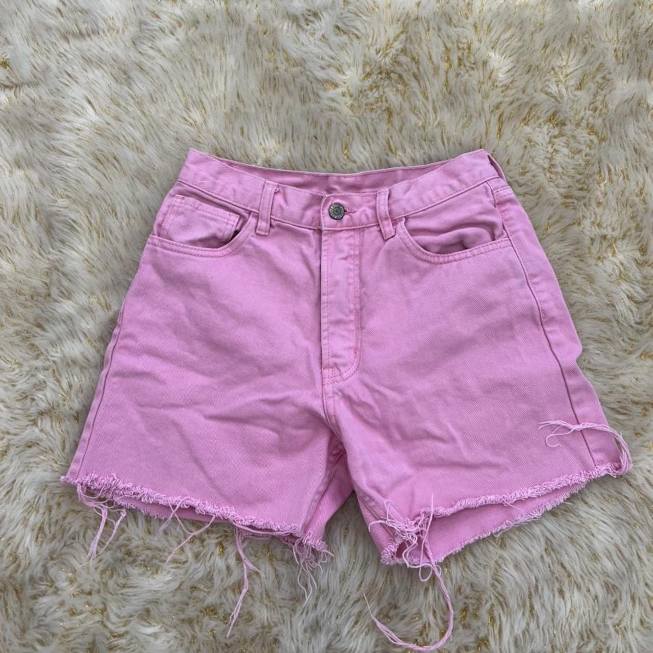 Brandy Melville Women's Pink Shorts | Depop