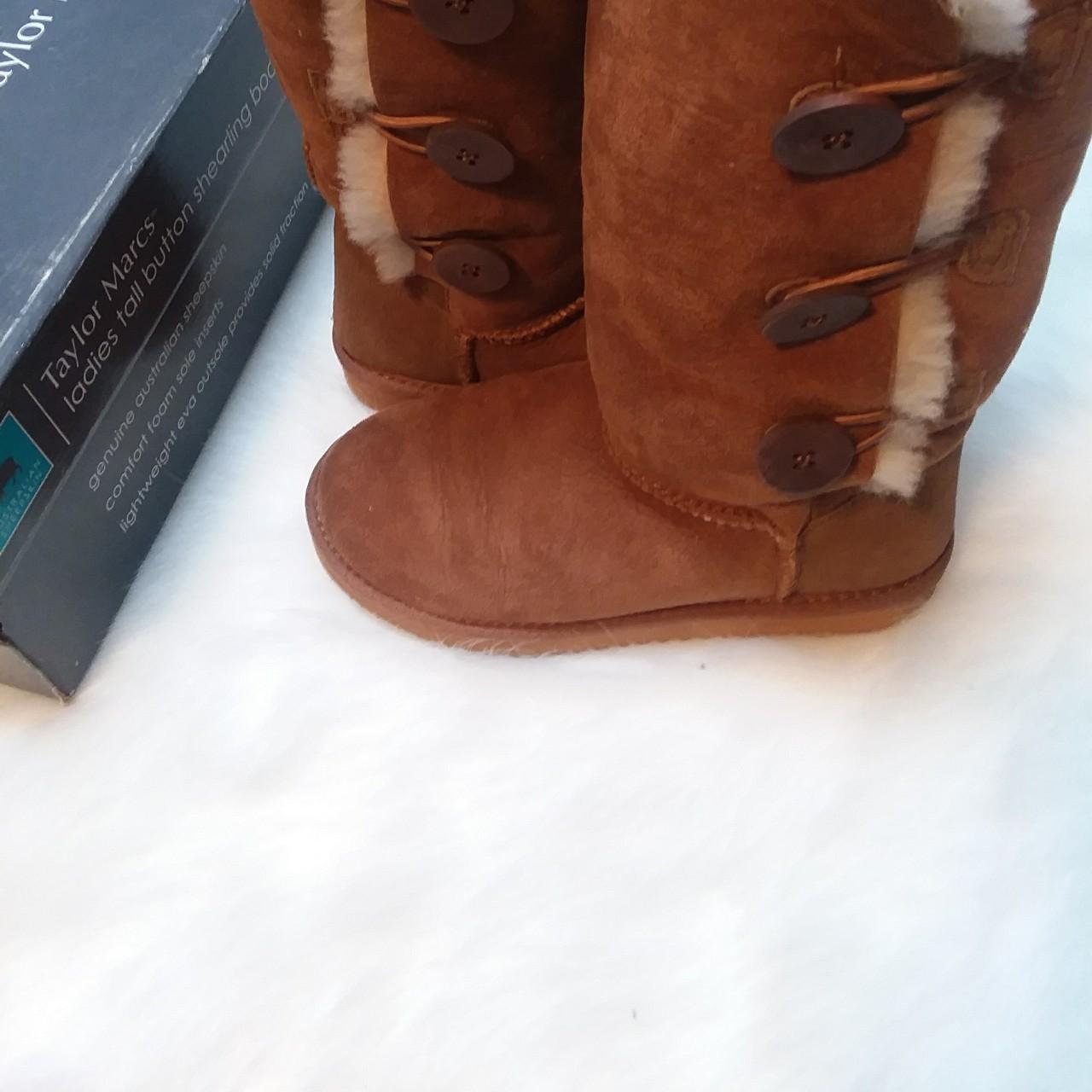 taylor marcs shearling boots