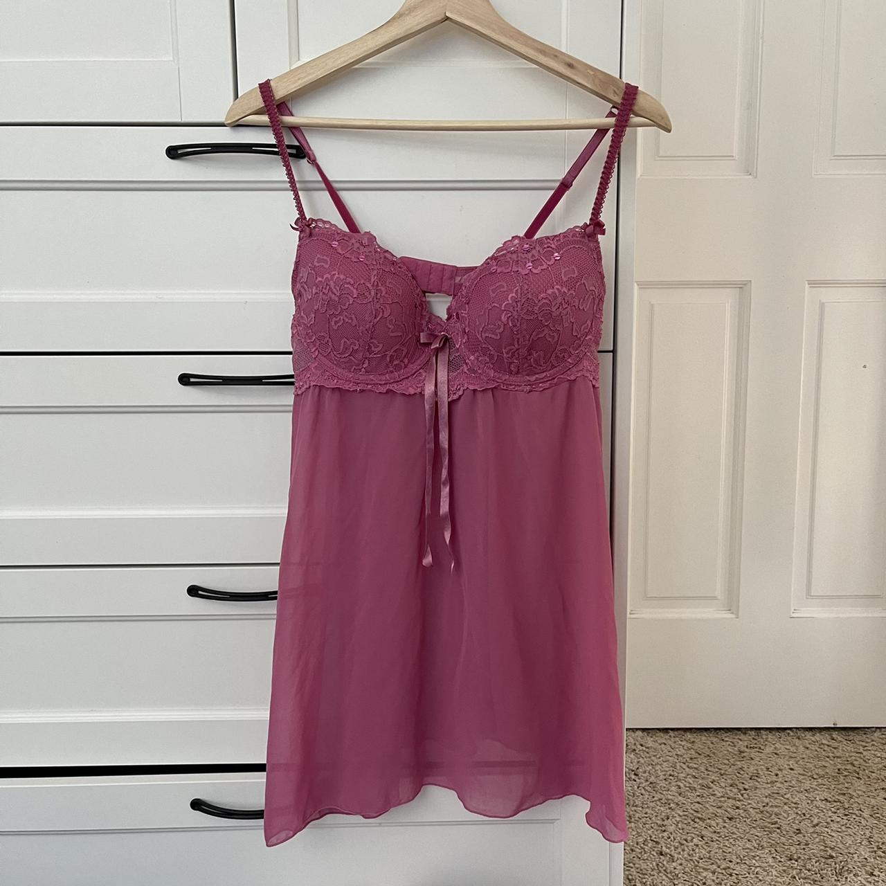 Beautiful plum colored bustier top with sequins... - Depop