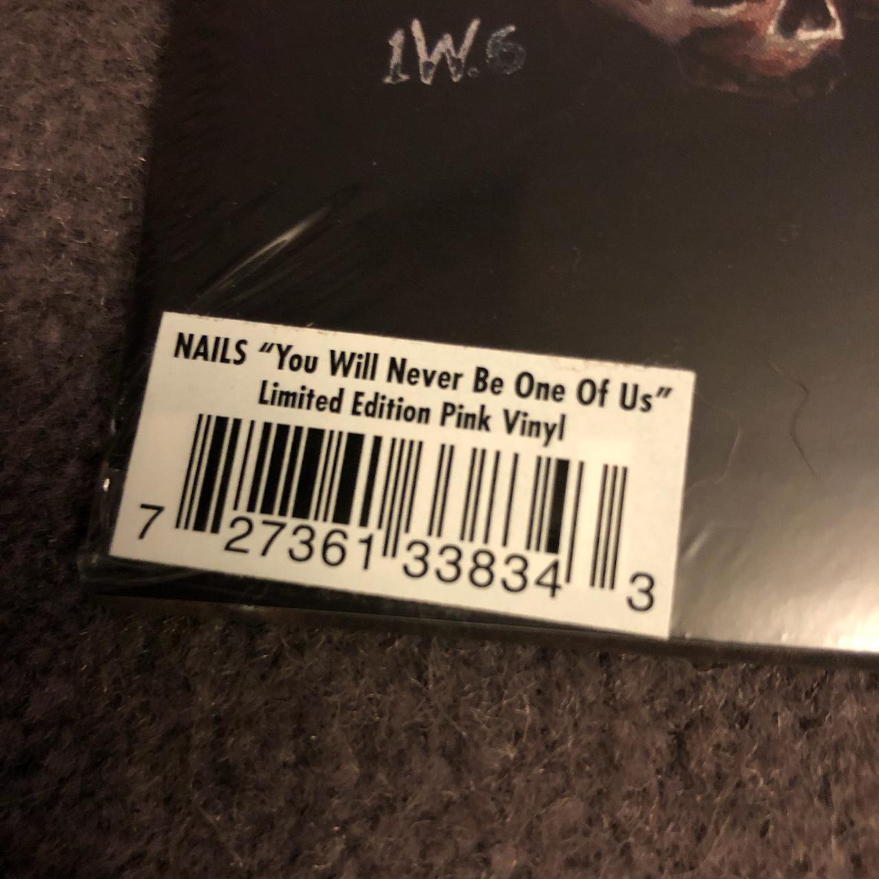 NAILS You Will Never Be One Of Us On pink /500... Depop