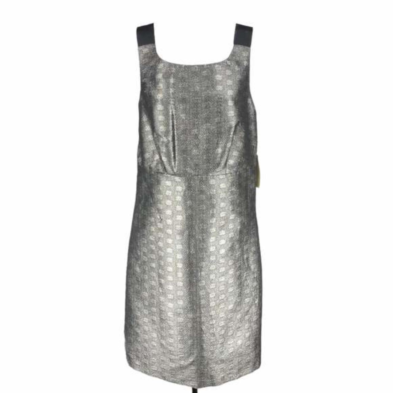 Michael kors store shirt dress silver