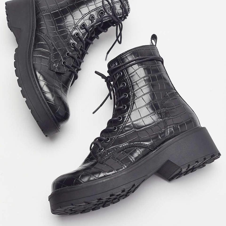 Steve madden 2025 tornado black crocodile