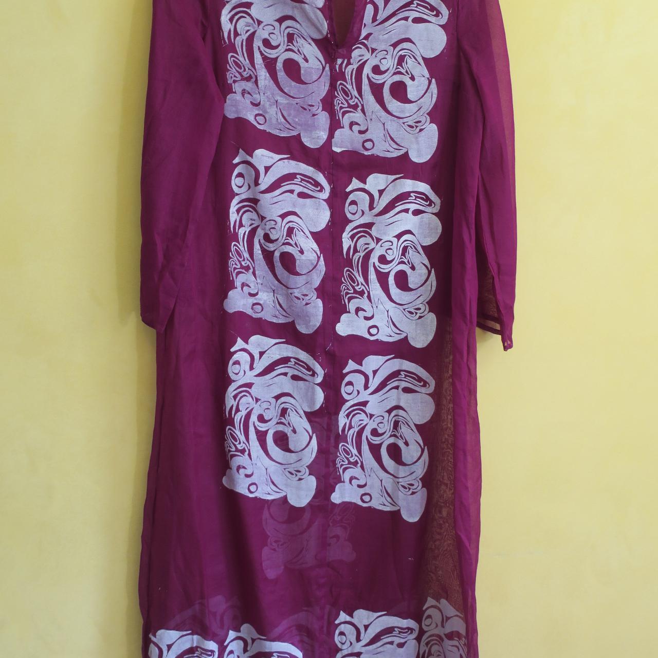 Women's Burgundy Coverups Depop