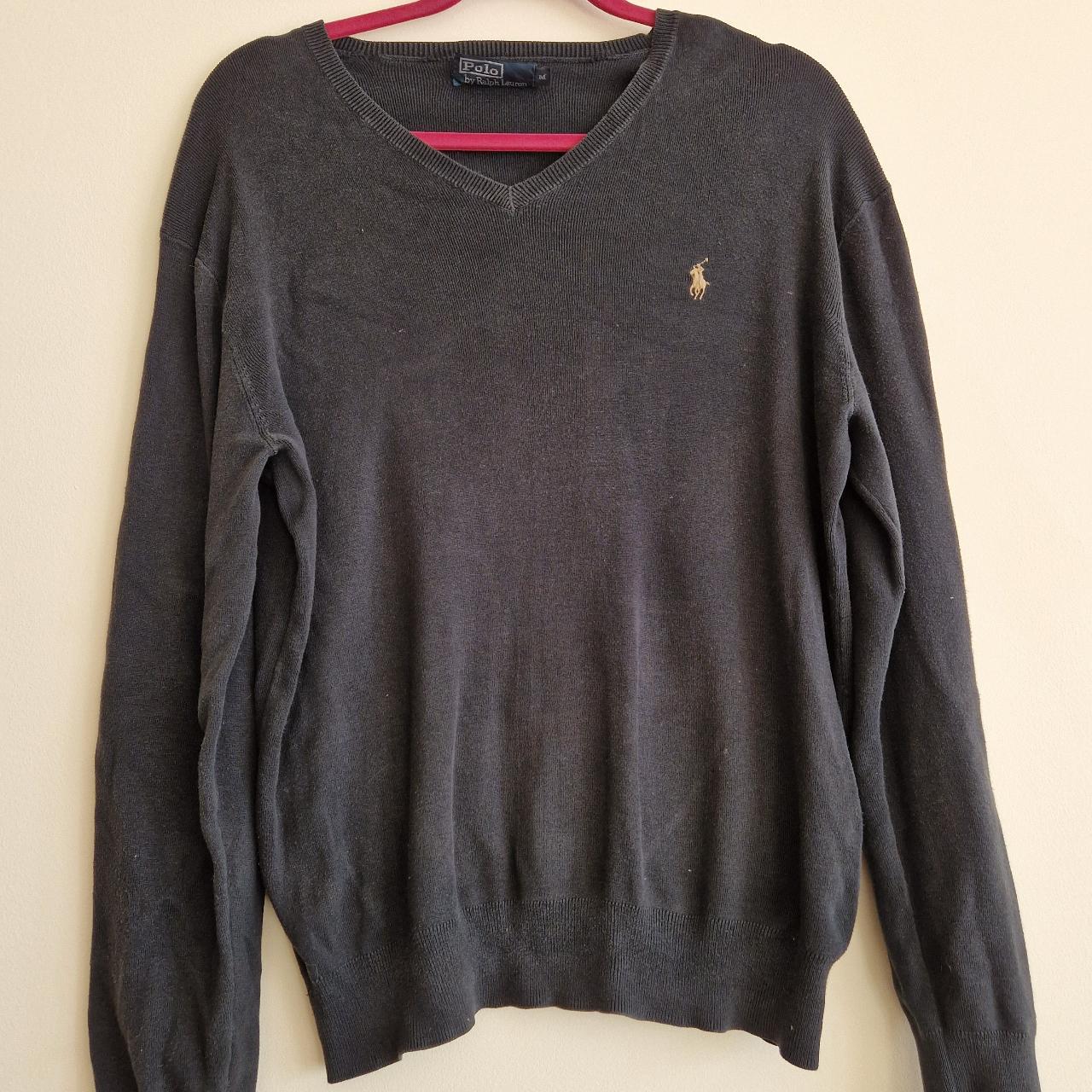 Polo Ralph Lauren Men's Grey Jumper | Depop