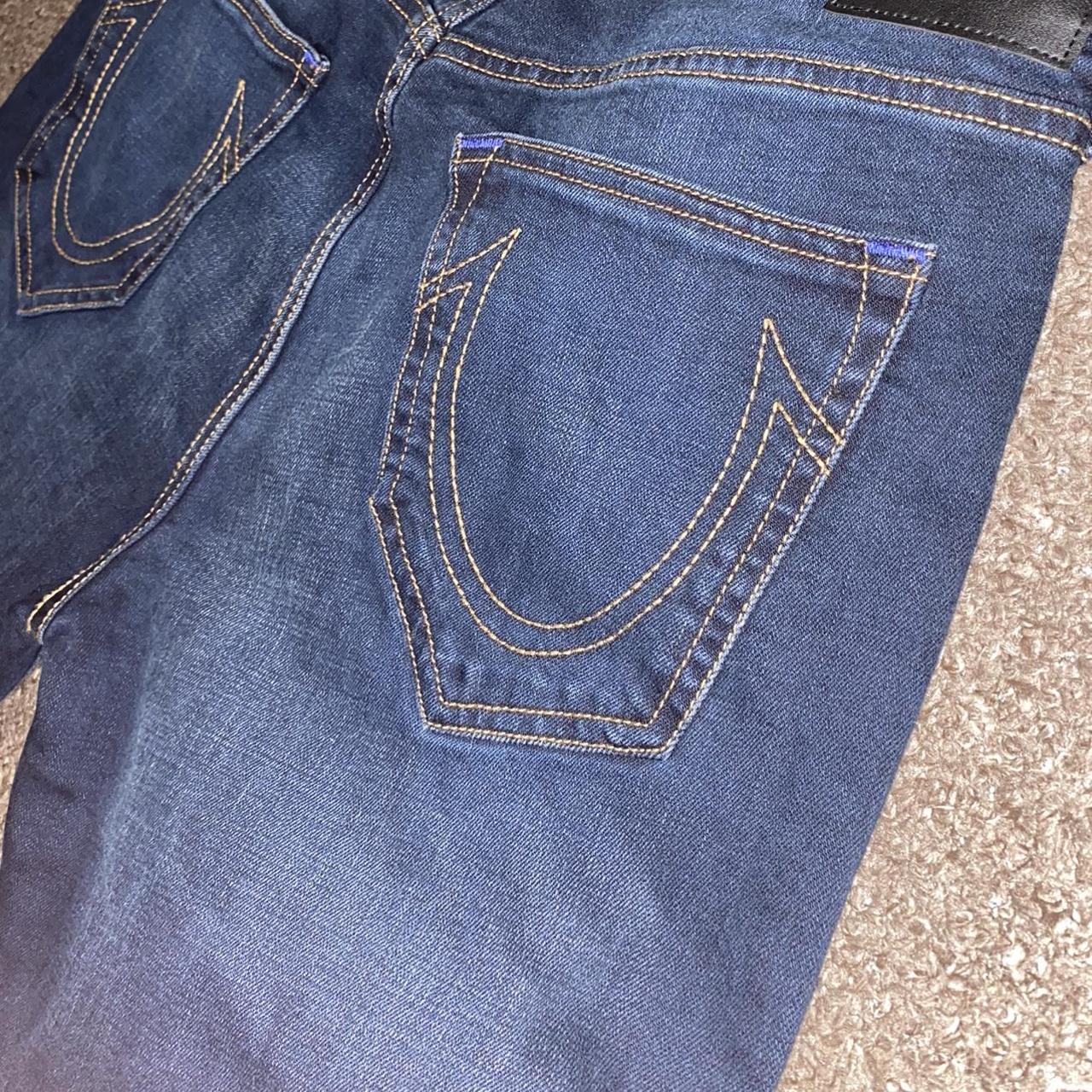 Authentic relaxed skinny Rocco True Religion jeans... - Depop