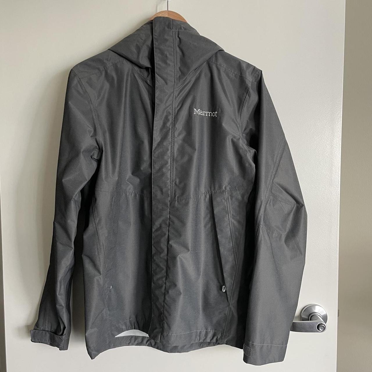 Gray Marmot Rain Jacket Waterproof rain jacket with... - Depop