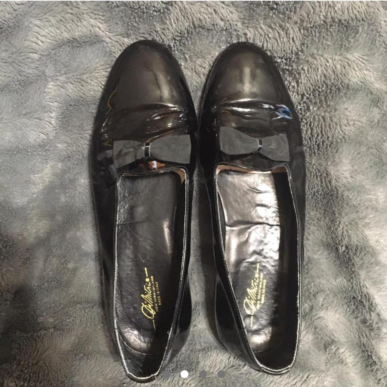 Vintage Dimitri mens tuxedo shoes! Gorgeous black... - Depop