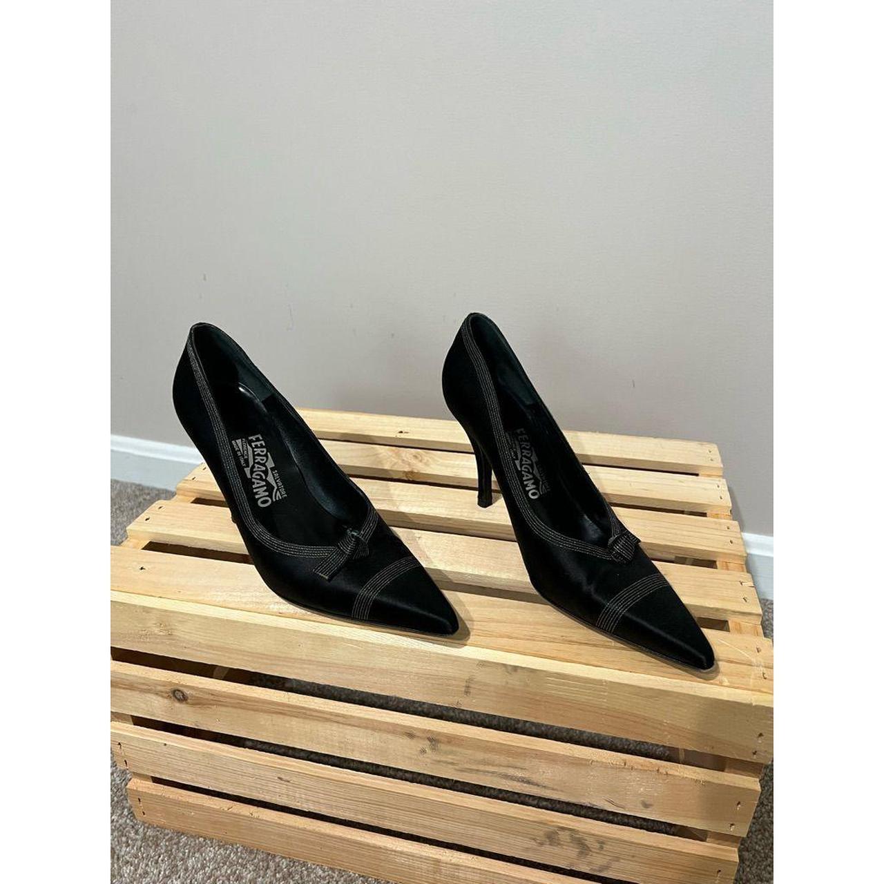 salvatore ferragamo black shoes