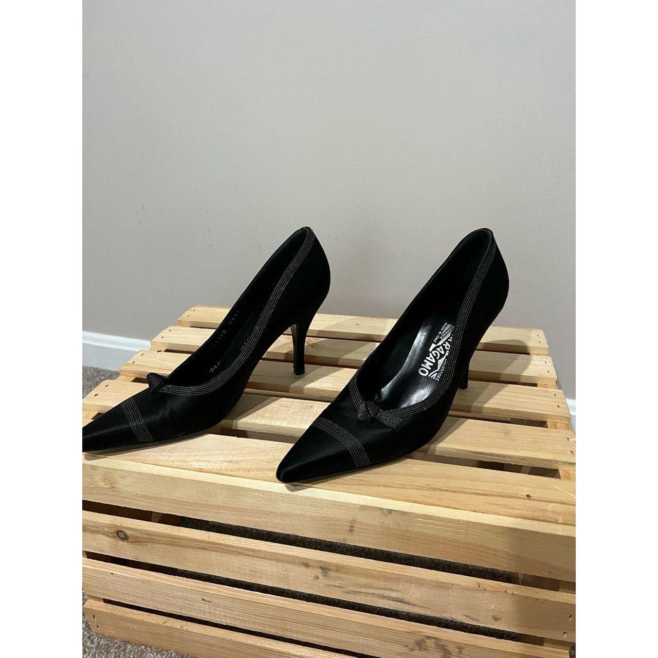 salvatore ferragamo black shoes