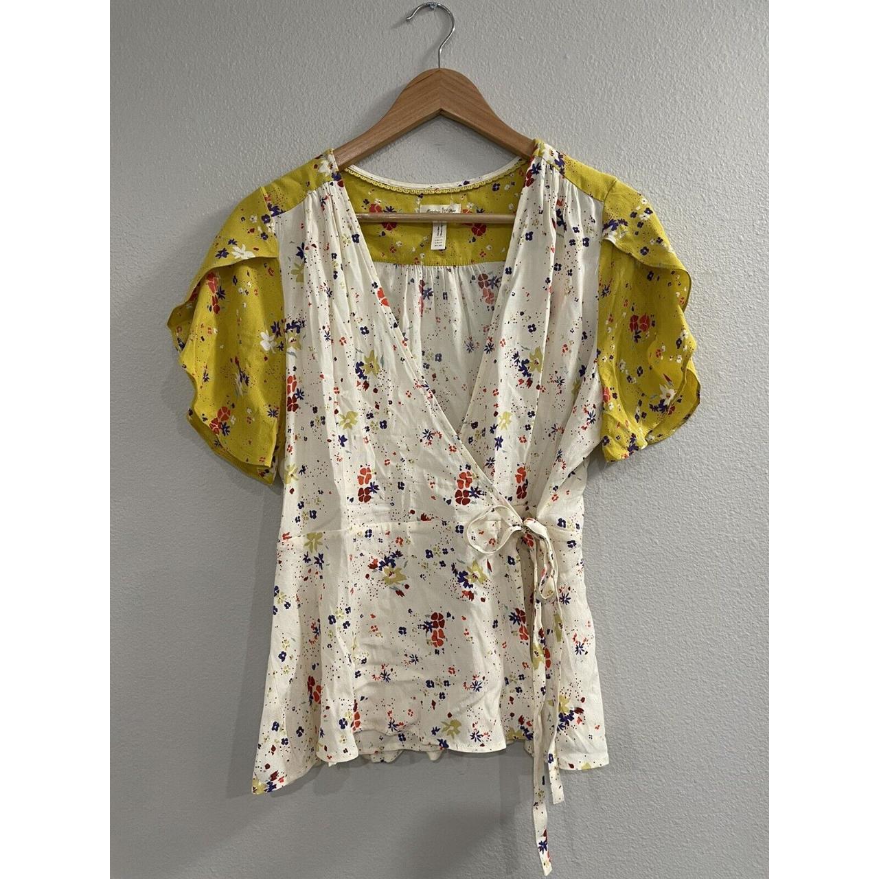 Meadow Rue Women's Multi Blouse | Depop